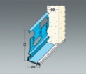 Sokel s okapničkou 20 mm s ochranou z PVC