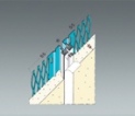 Dilatácia pre rovné plochy 10 mm s PVC prvkom