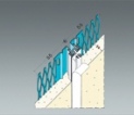 Dilatácia pre rovné plochy 14 mm s PVC prvkom